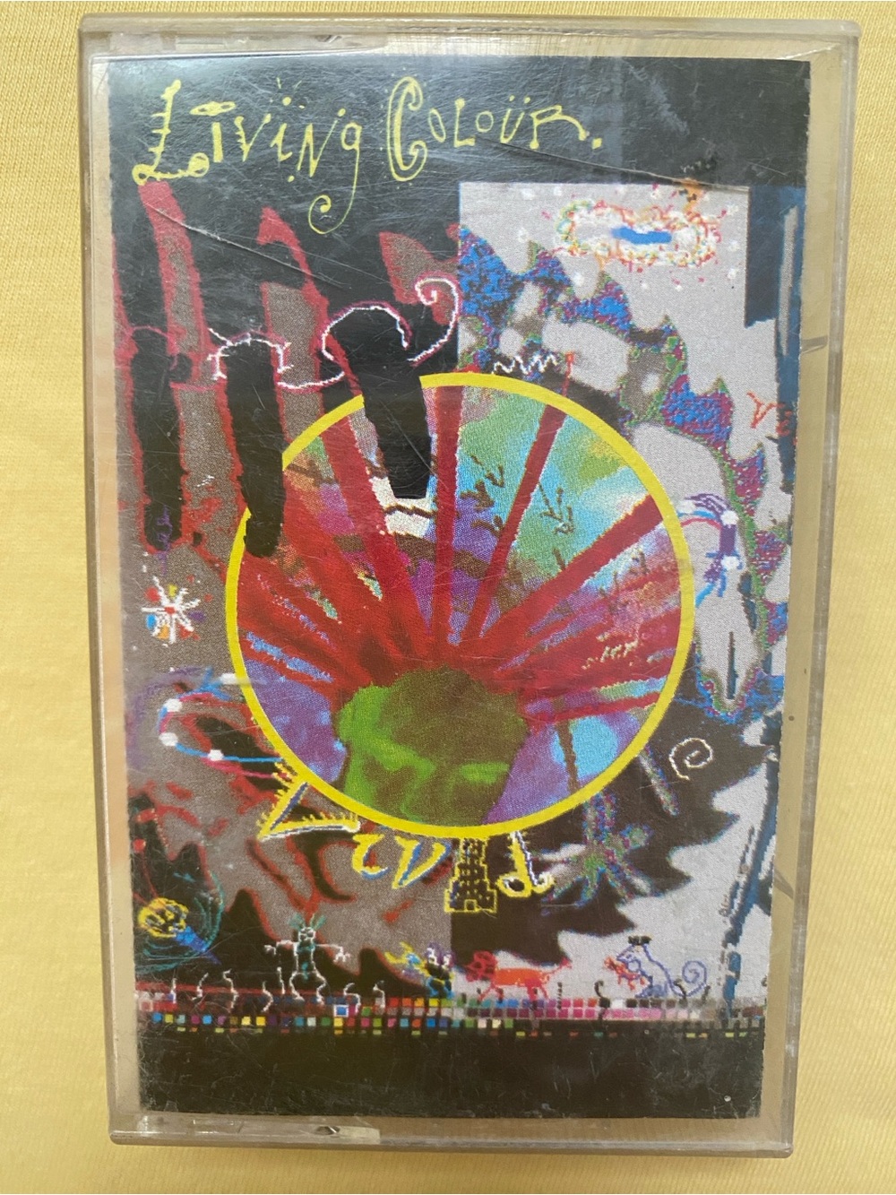 80s - Living Colour - Vivid - Cassette Tape